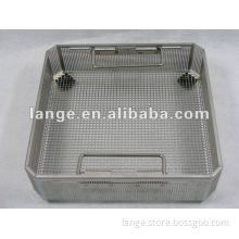 3/4 DIN stainless steel perforated sterilization basket(Y203)